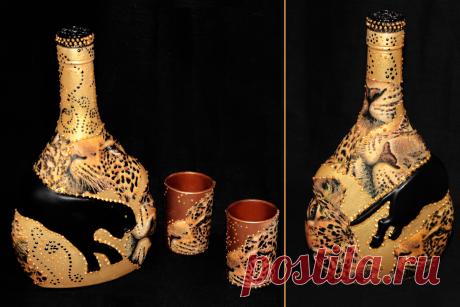 декупаж бутылки в виде книги: 2 тыс изображений найдено в Яндекс Картинках