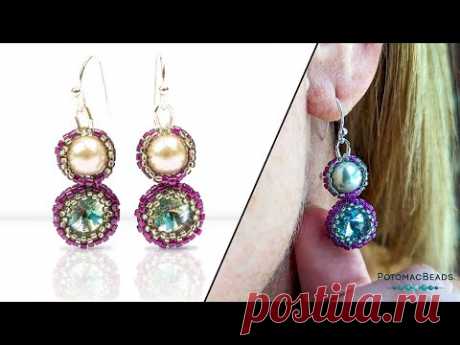 Everyday Pearl Earrings - DIY Jewelry Making Tutorial by PotomacBeads