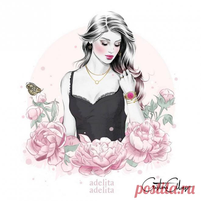 Между нами - девочками... - Испанская художница Кристина Алонсо • Творческий уголок