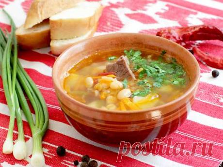 Фасолевый суп с мясом. Как приготовить фасолевый суп с говядиной?