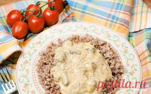 Куриные сердечки в сливочном соусе - пошаговый рецепт с фото на Повар.ру
