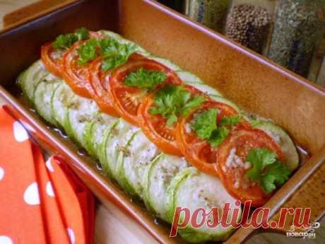 Запеченные кабачки с помидорами - пошаговый рецепт с фото на Повар.ру