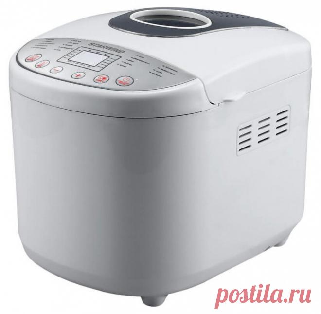 Купить Хлебопечь Starwind SBR2161 белый/серый по низкой цене в Томске в интернет-магазине Старвинд с доставкой