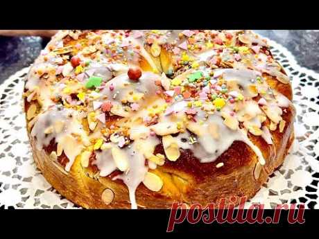 Как мы празднуем Католическую Пасху🙏Немецкий ОСТЕРБРОТ-Кулич /К Элине