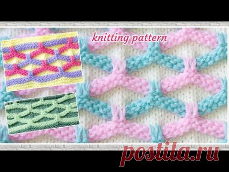 😍 Чудовий візерунок для дитячих та дорослих речей❗МК спицями🤗