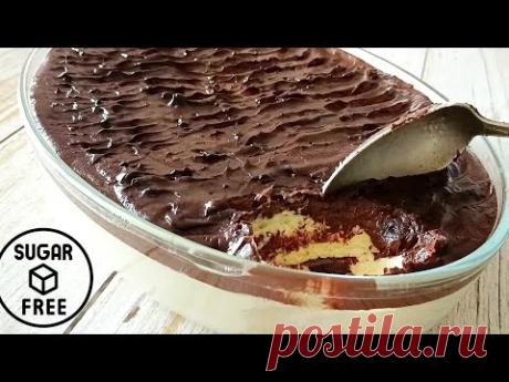 Пышное суфле Птичье Молоко без сахара Кето рецепт!