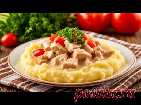 Это ВКУСНЕЕ, чем обычный ГУЛЯШ! Мясо КУСОЧКАМИ НА СКОВОРОДЕ быстро и вкусно. 4 рецепта