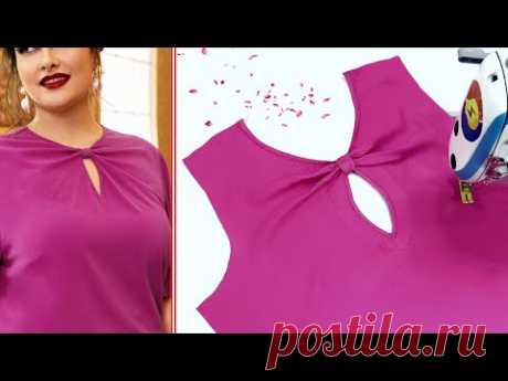 Neck design & sewing tutorials | Beautiful, elegant and charming collar design | DIY Sewing Tricks