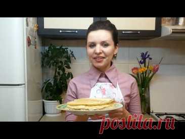 Простой рецепт Блинчиков на молоке.