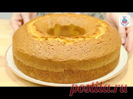 Итальянский кекс Чамбеллоне, всего за 10 минут + время на выпечку Ciambellone 🍋🍊