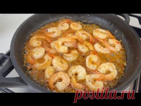 Рецепт креветок с чесноком. Как приготовить вкусные креветки за 5 минут ASMR