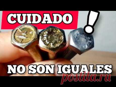 el SECRETO OCULTO de los TORNILLOS ?