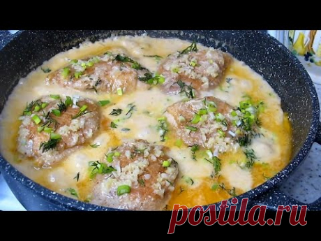 Самое вкусное второе блюдо, курица во вкуснейшем соусе. Соус к гарниру и другого не надо.