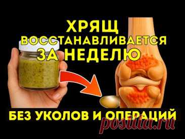 Хруст в коленях? Ешьте это каждый день — и суставы начнут восстанавливаться!