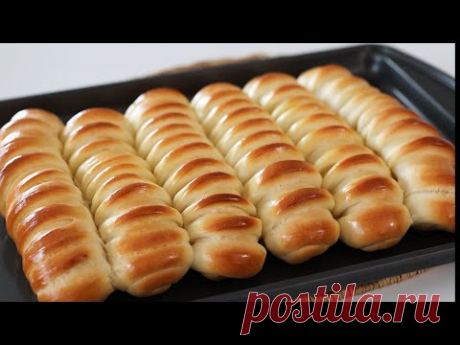 Почему я раньше не знала этого простого рецепта! Супер пушистый и мягкий молочный хлеб! Нет микшера