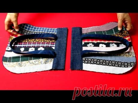 DIY자투리 천으로 "바느질 아이디어"를 얻으세요!/Get some great "sewing ideas" with "the scraps"/cute tote bag