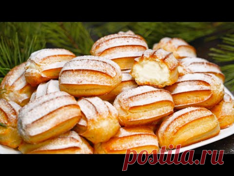 Самое вкусное заварное пирожное ЮМБРИК! Получится у всех!!! | Кулинарим с Таней