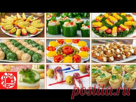 ТОП 9 Закусок за 5 минут на Пасхальный стол! Быстрые и очень вкусные закуски на Праздник