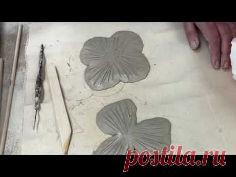 Making Memorial Poppies with Clay