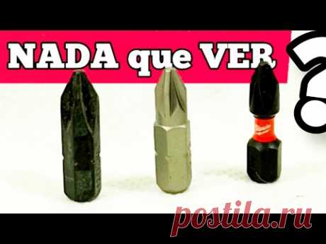 el SECRETO de las PUNTAS para ATORNILLAR / CAPACITACIÓN