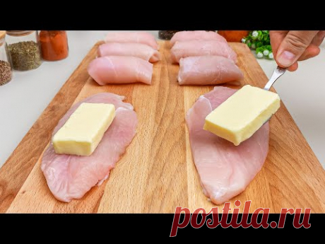 Узнал этот трюк в ресторане! Самые вкусные куриные грудки