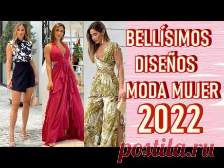 BELLÍSIMOS DISEÑOS EXCLUSIVOS DE ROPA #vestidos#shorts#moda #woman #tendencia2022#fashion #pasarela🔥