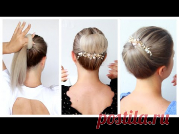 12 Easy Hairstyles in less than a minute