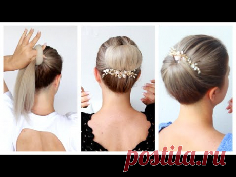 12 Easy Hairstyles in less than a minute
