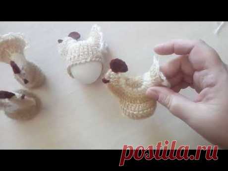 Курочка крючком - Пасхальный сувенир. Детская библиотека
