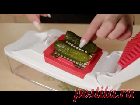 Винегрет быстро и чисто. Овощерезка Пресс-компакт Tupperware