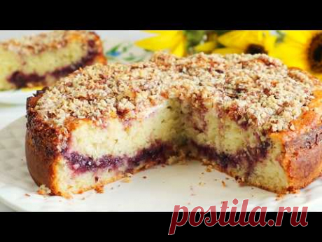 Быстро к чаю Я в восторге! Такой восхитительный Пирог и торта не надо- так просто,что не верится!