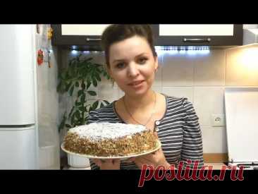 Простой Торт без выпечки пошаговый рецепт.