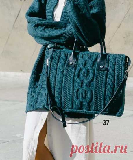 Сумка. Спицы