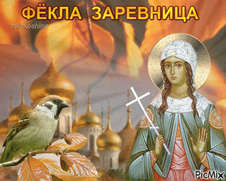 А вот вести финансовые дела – особенно брать деньги взаймы – не рекомендовалось. Открытки на День Фёклы Заревницы.