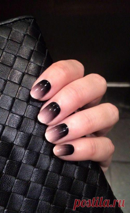 Кофейно — нюдовое волшебство: обворожительно красивый маникюр