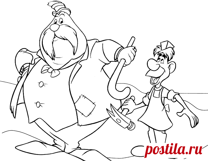 Раскраски Алиса в Стране Чудес скачать или распечатать