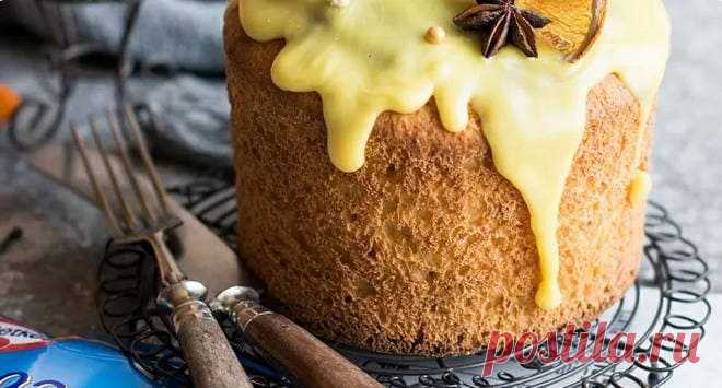 Творожный кулич с апельсином - пошаговый рецепт с фото