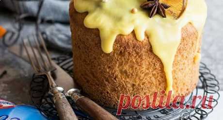 Творожный кулич с апельсином - пошаговый рецепт с фото