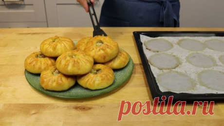 Пирожки с курицей и картошкой рецепт в духовке