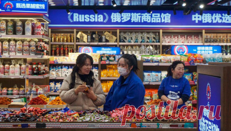 В Китае настоящий бум на качественные российские продукты