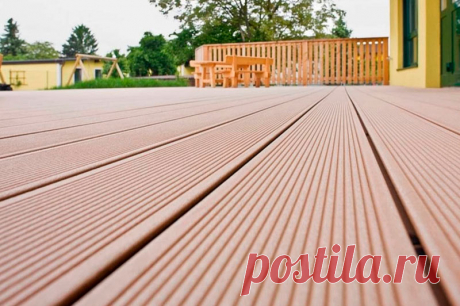 Террасная доска ДПК — прочное покрытие без гниения и ежегодного обслуживания