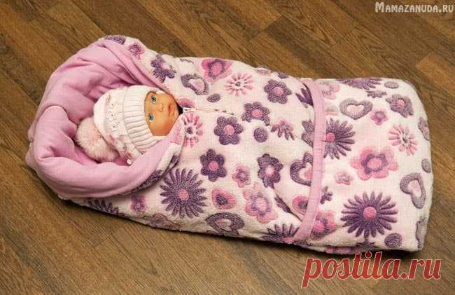 Шьем одеяло-трансформер для новорожденного Описание как сшить одеяло-трансформер своими руками с выкройкой и фото.