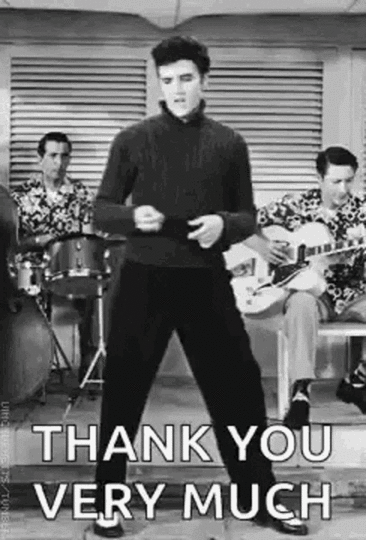 Thank You Very Much Elvis Presley