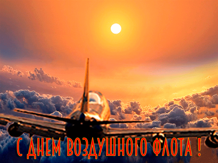 Поздравляю с твоим праздничком — Днём воздушного флота! Желаю очень крепкого вестибулярного аппарата, барабанных перепонок и желудка, конечно же!