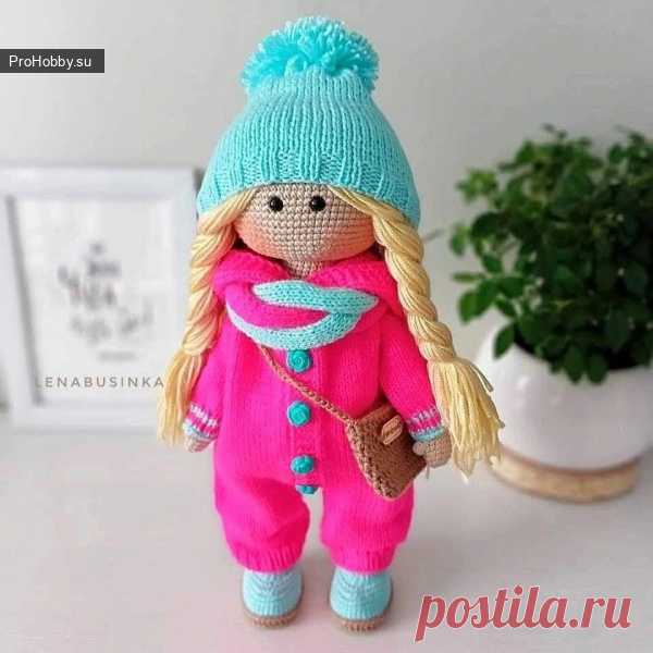 Комбинезон для куклы / Вязание игрушек / ProHobby.su | Вязание игрушек спицами и крючком для начинающих, мастер классы, схемы вязания