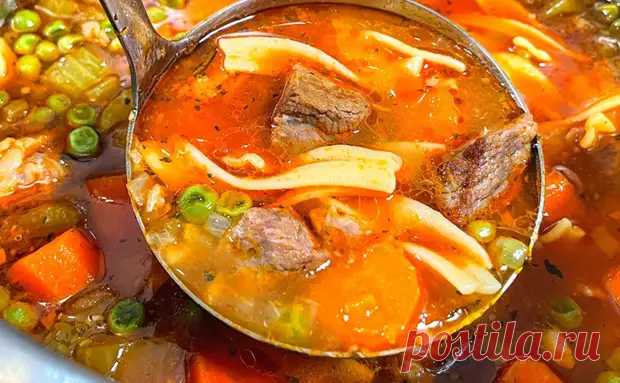 Шикарный лагман без лишней возни с заготовками: яркий на цвет, густой, на аппетитном мясном бульоне - Steak Lovers - 24 июня - Медиаплатформа МирТесен