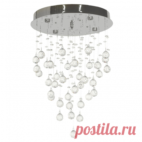 Потолочный светильник Arti Lampadari Flusso Nickel Flusso H 1.4.35.615 N – купить в Ростове-на-Дону в интернет-магазине Светлый Сайт