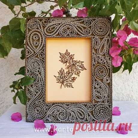 Рамки из гофрокартона.