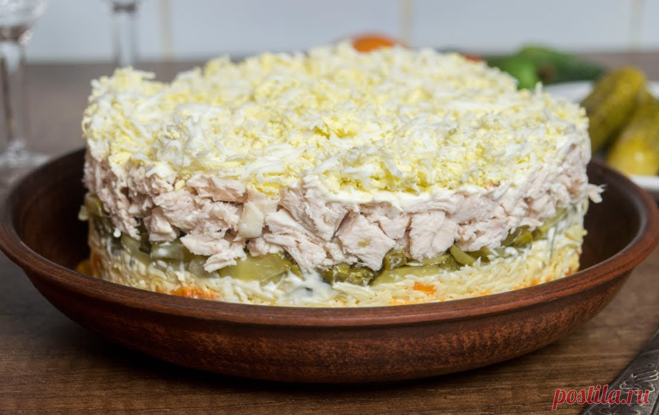 Салат с курицей  