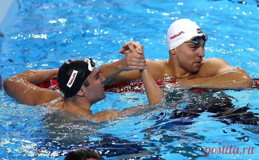 Российский рекордсмен мира выиграл золото ЧМ на 50-метровке на спине. Климент Колесников выиграл золото с рекордом соревнований, Павел Самусенко разделил серебро с соперником из ЮАР